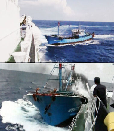 尖閣諸島中国漁船衝突事件
